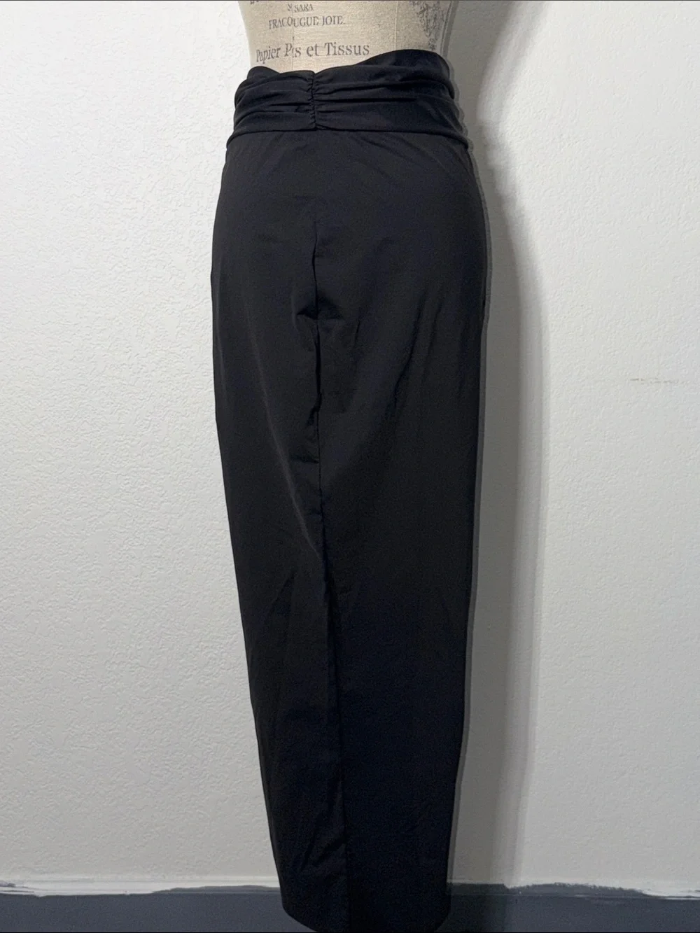 SKIMS Black Shimmery Maxi Skirt with Subtle Sparkle
